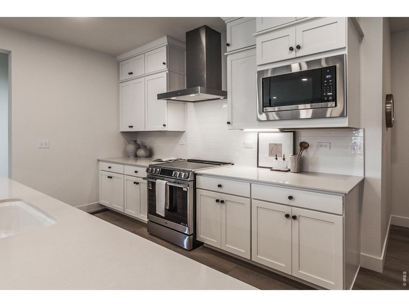 Furnished interior view inside a new home in Trailside Story Collection - Single Family Homes, Timnath (Image 5).