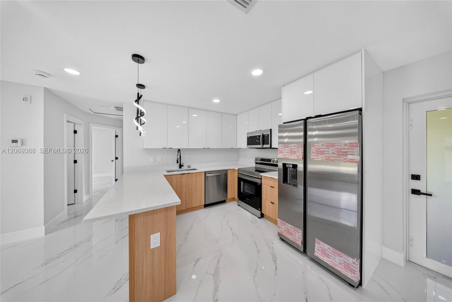 Furnished interior view inside a new home in , Lehigh Acres (Image 10).