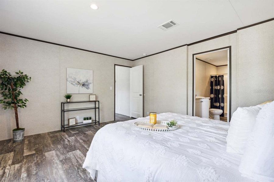 Furnished interior view inside a new home in , Summerfield (Image 8).