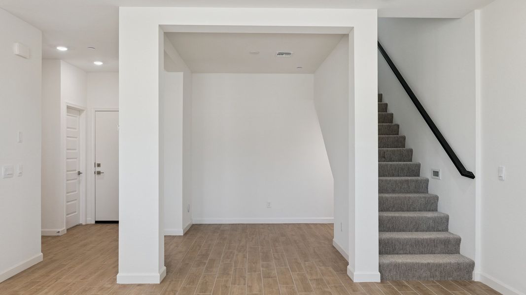 Spacious, unfurnished interior of a new home in The Buttes at Mystic, Peoria (Image 17). Spacious, unfurnished interior of a new home in The Buttes at Mystic, Peoria (Image 17).