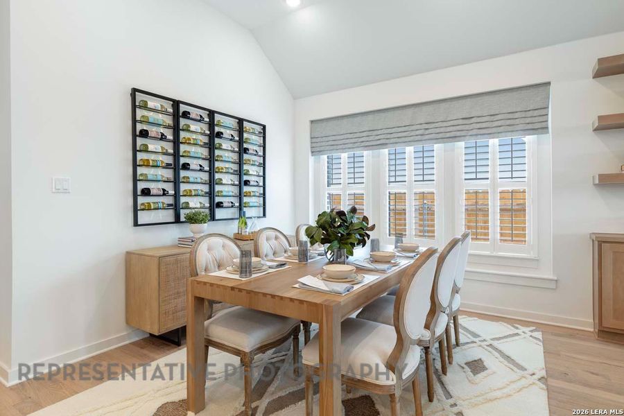 Furnished interior view inside a new home in Davis Ranch, San Antonio (Image 35).
