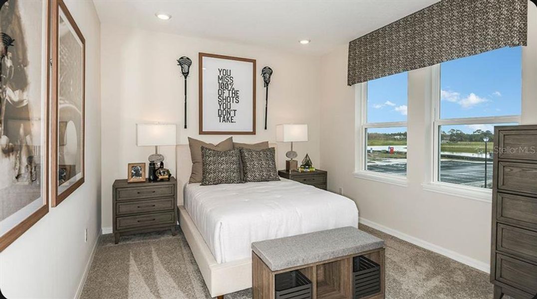 Furnished interior view inside a new home in Tiburon, Nokomis (Image 19).