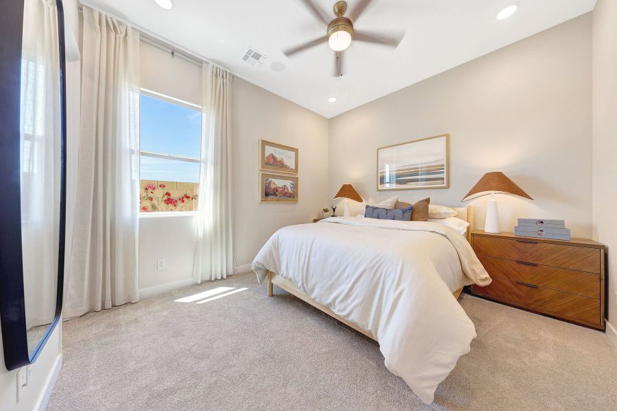 Representative furnished interior of a home built from the Cobalt by Mattamy Homes in Landmarke, Queen Creek (Image 46).