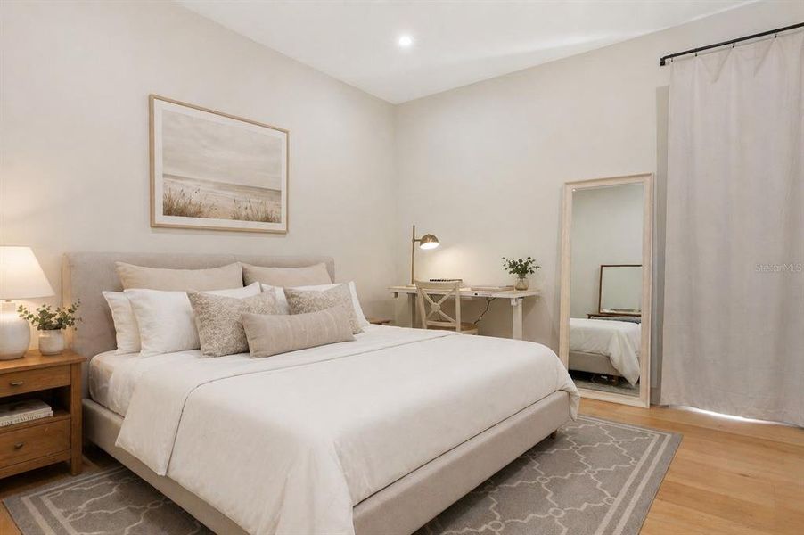 Furnished interior view inside a new home in , St. Petersburg (Image 32).