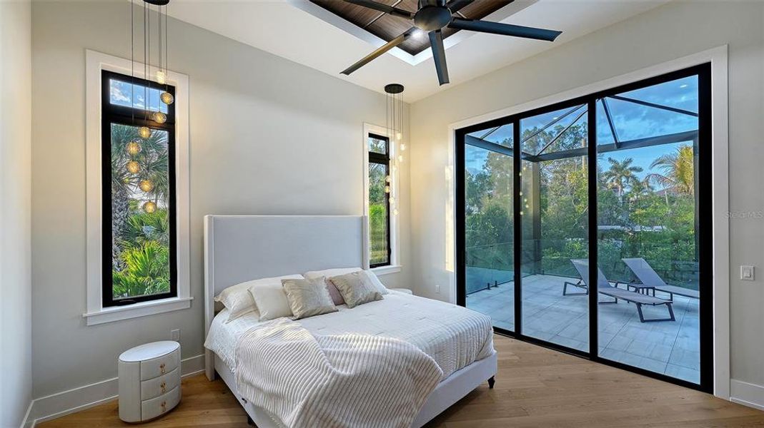 Furnished interior view inside a new home in , Sarasota (Image 30).