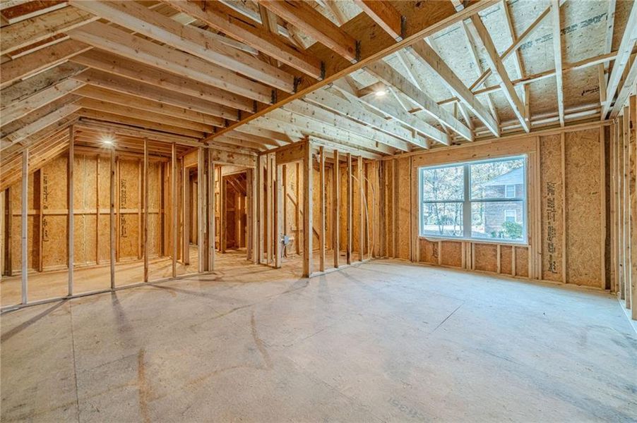 In-progress construction of a new home in , Monroe, GA (Image 67).