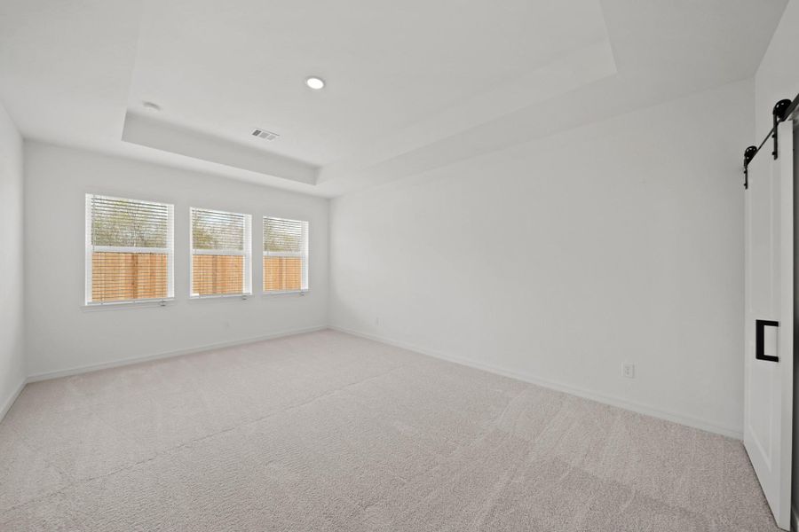 Spacious primary suite (*Photo not of actual home and used for illustration purposes only.) Spacious primary suite (*Photo not of actual home and used for illustration purposes only.)