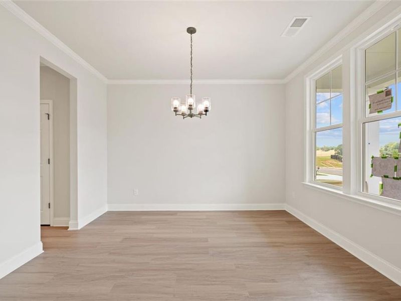 Spacious, unfurnished interior of a new home in Wehunt Meadows, Hoschton (Image 13). Spacious, unfurnished interior of a new home in Wehunt Meadows, Hoschton (Image 13).