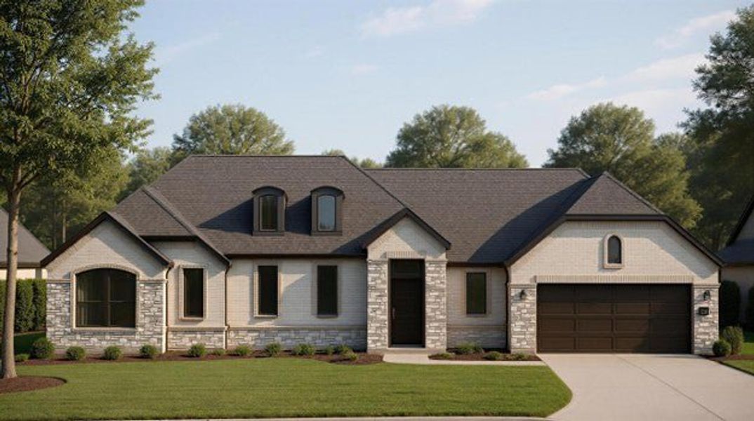 Rendering of floor plan. Colors and features may differ from shown representation. Rendering of floor plan. Colors and features may differ from shown representation.