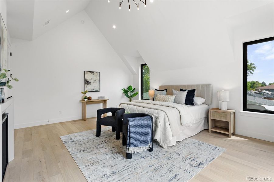 Furnished interior view inside a new home in , Denver (Image 16).
