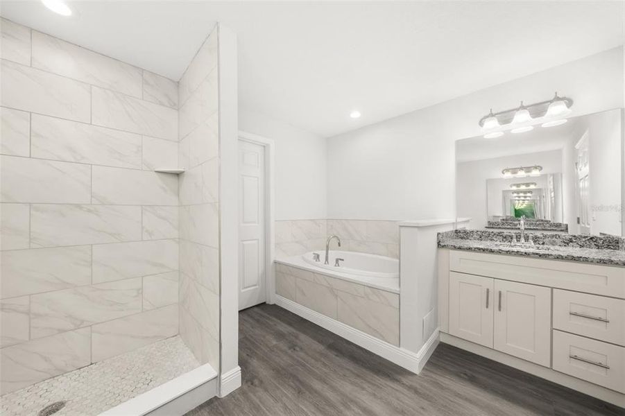 Furnished interior view inside a new home in , Sebring (Image 12).