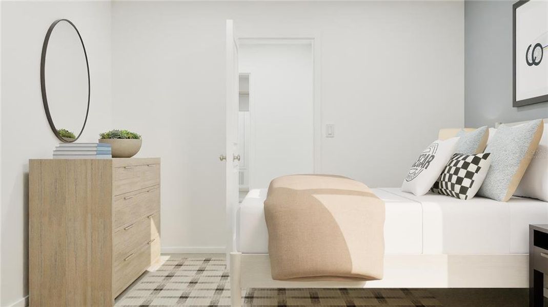 Furnished interior view inside a new home in Westview, Kissimmee (Image 14).