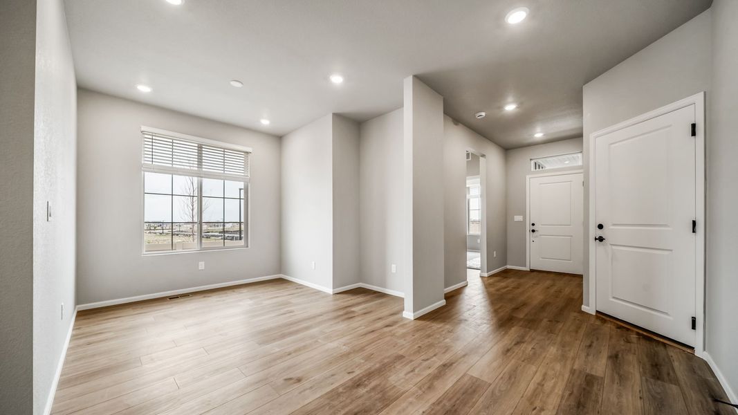 Spacious, unfurnished interior of a new home in The Reserve at Green Valley Ranch Aurora, Aurora (Image 18). Spacious, unfurnished interior of a new home in The Reserve at Green Valley Ranch Aurora, Aurora (Image 18).
