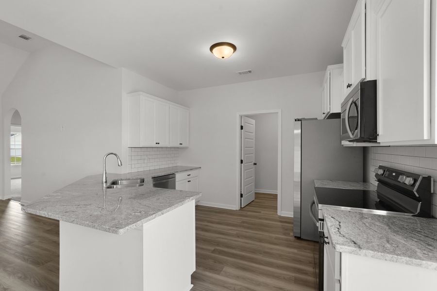 Representative furnished interior of a home built from the The Stafford by RTS Homes in Doctor's Creek, Ludowici (Image 5).