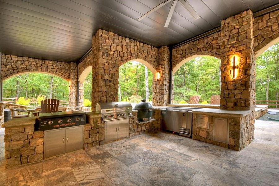 Furnished interior view inside a new home in , Mineral Bluff (Image 49).