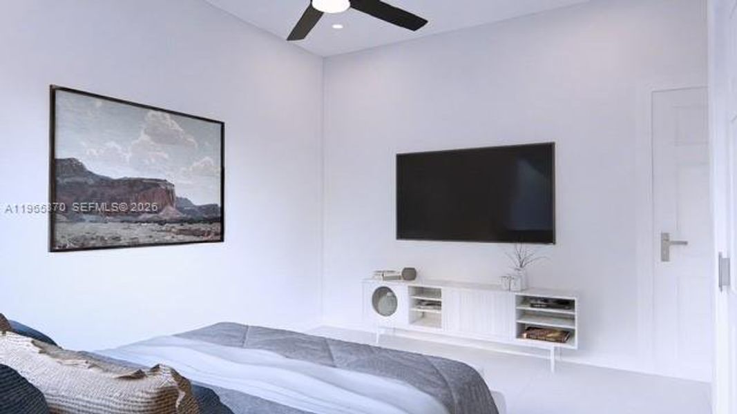 Furnished interior view inside a new home in , Fort Lauderdale (Image 12).