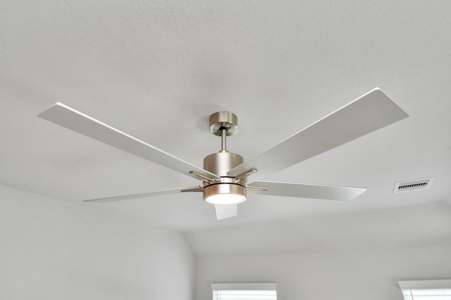 Stay comfortable year-round with the gentle breeze from the ceiling fan, creating the perfect atmosphere for family gatherings.