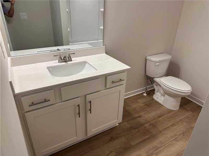 Furnished interior view inside a new home in Rosewood Lake Estates, Hoschton (Image 6).