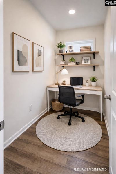 Furnished interior view inside a new home in Boykin Hills, Chapin (Image 8).