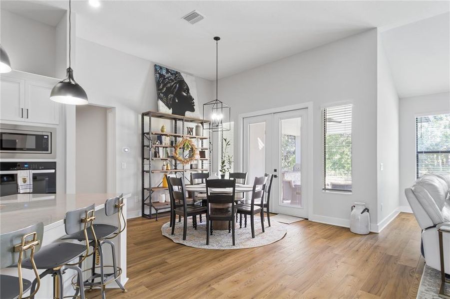Furnished interior view inside a new home in Bella Terra, Hudson (Image 19).