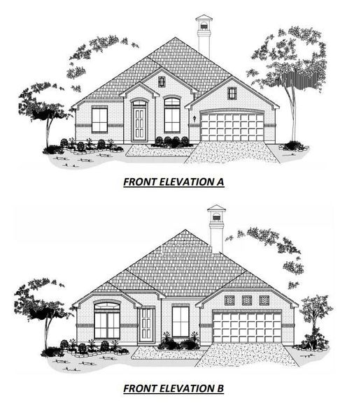 Exterior rendering of this home design in River Ranch, Dayton, TX (Image 4). Exterior rendering of this home design in River Ranch, Dayton, TX (Image 4).