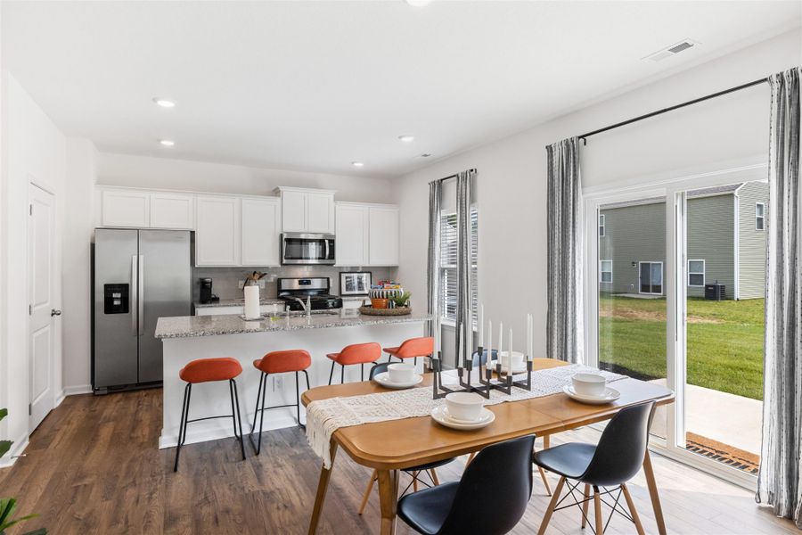 Representative furnished interior of a home built from the Belhaven by D.R. Horton in The Ridge at Neals Landing, Knoxville (Image 8).
