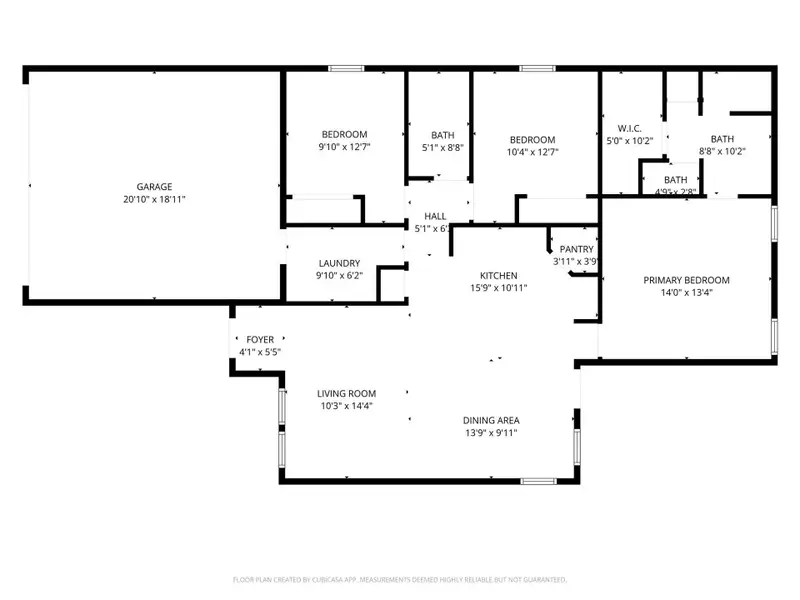 2D floor plan layout of this home in , Nixon, TX (Image 4). 2D floor plan layout of this home in , Nixon, TX (Image 4).