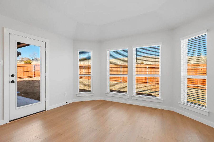 Representative unfurnished interior of a home built from the Iverson I by Cheldan Homes in Terra Vista, Springtown (Image 99). Representative unfurnished interior of a home built from the Iverson I by Cheldan Homes in Terra Vista, Springtown (Image 99).