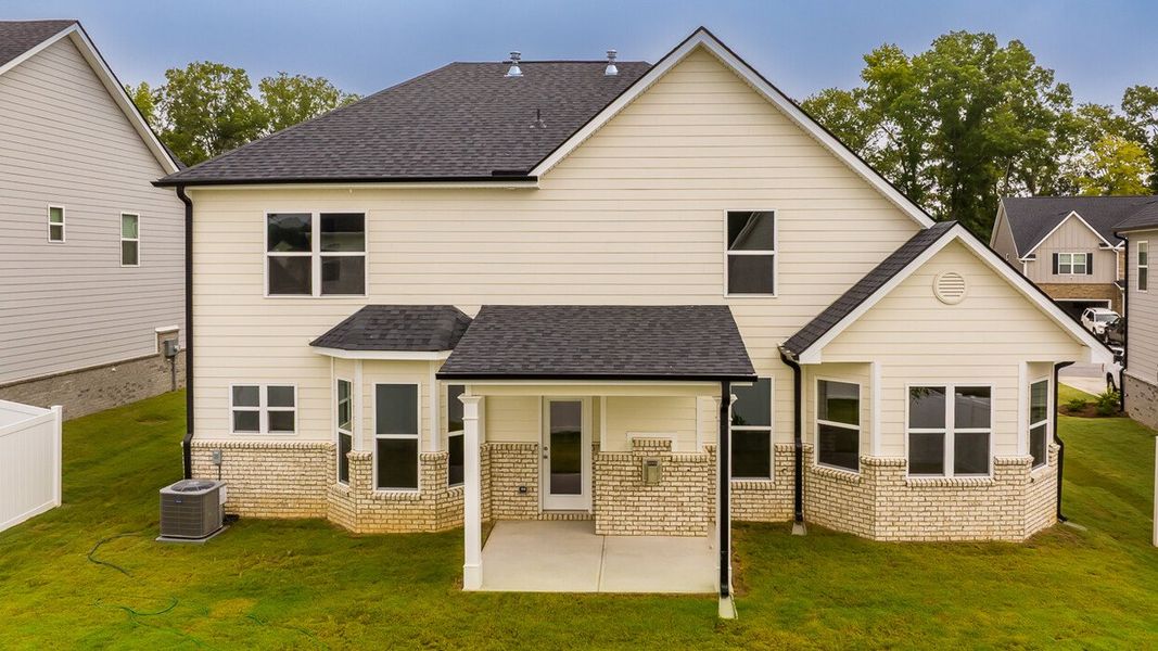 Exterior details and patio area of a home in Wildwood, Covington (Image 2).