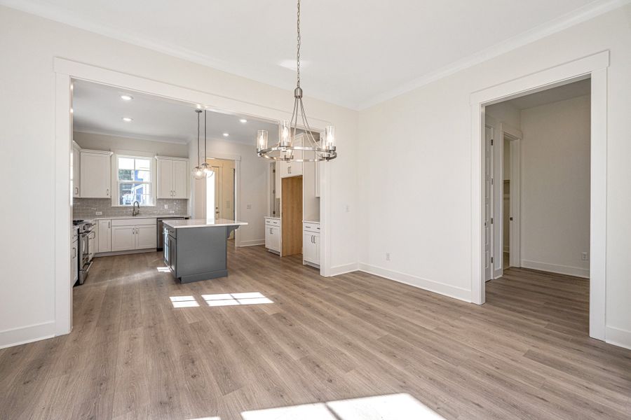 Representative unfurnished interior of a home built from the Aberdeen by Homes by Dickerson in Nexton, Summerville (Image 17).