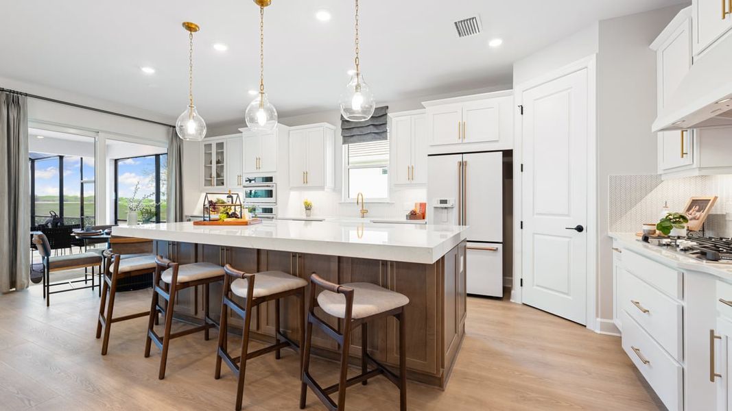 Representative furnished interior of a home built from the Lazio II by Taylor Morrison in Esplanade at Rivergrass, Naples (Image 6).