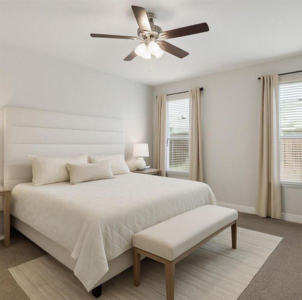 Furnished interior view inside a new home in , Haslet (Image 11).