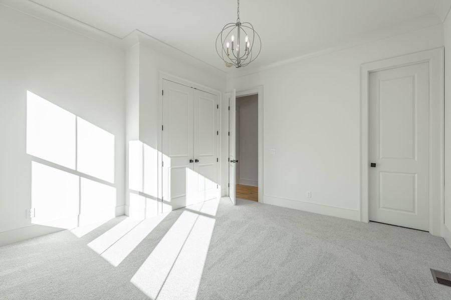 Representative unfurnished interior of a home built from the Summerbrook by Riverstone Construction, LLC in River Gorge Ranch, River Gorge Ranch (Image 38).