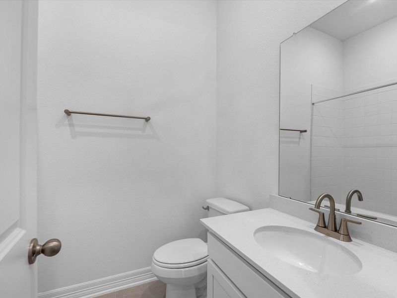 Furnished interior view inside a new home in Bergamo, Katy (Image 9). Furnished interior view inside a new home in Bergamo, Katy (Image 9).