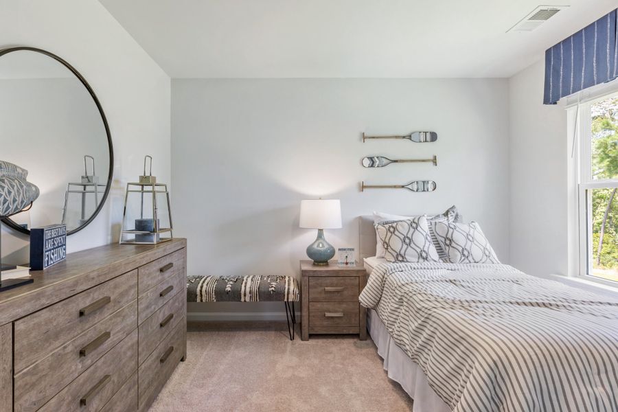 Furnished interior view inside a new home in Pineview North, Summerville (Image 9).