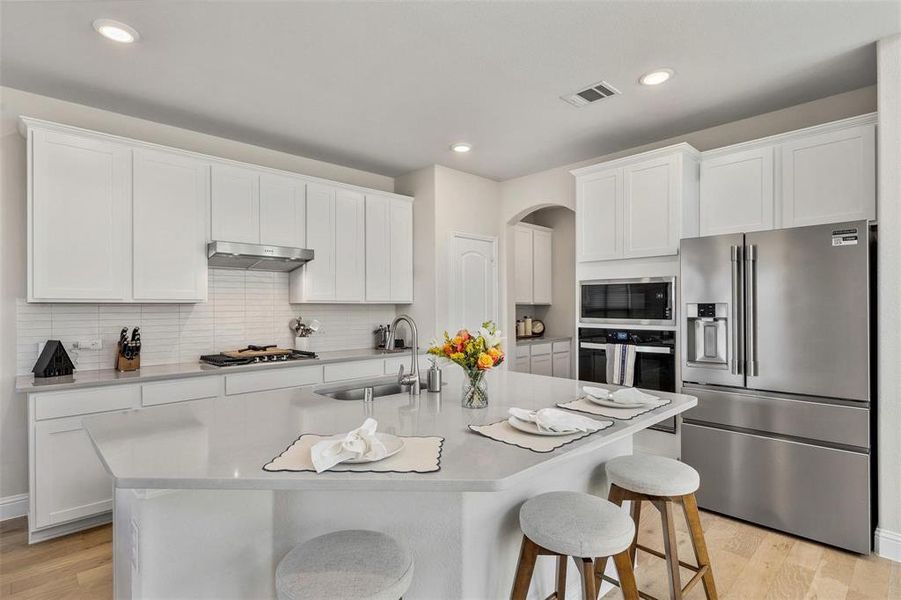 Furnished interior view inside a new home in , Justin (Image 17). Furnished interior view inside a new home in , Justin (Image 17).