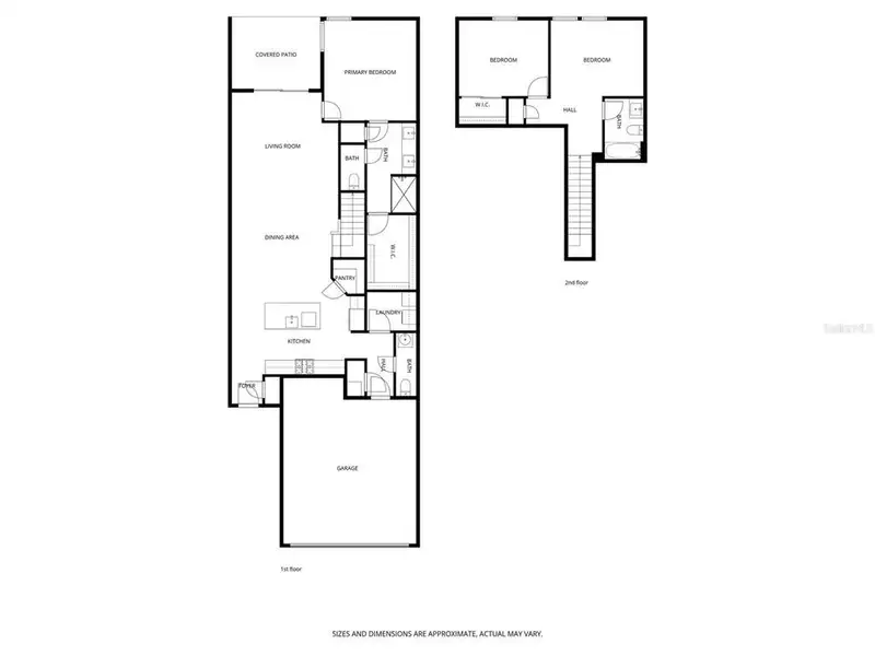 2D floor plan layout of this home in , Wimauma, FL (Image 5).