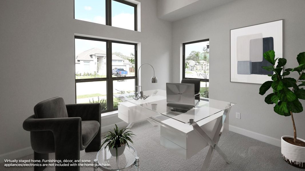 Furnished interior view inside a new home in Juniper Springs, Lockhart (Image 8).