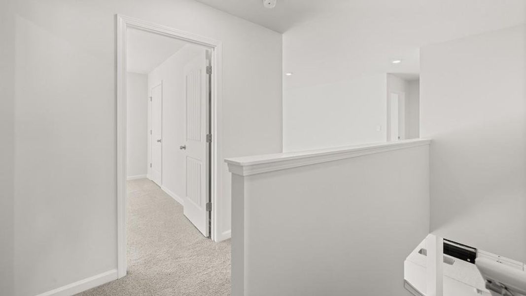 Spacious, unfurnished interior of a new home in Hamptons at Riverwood South, Dallas (Image 18). Spacious, unfurnished interior of a new home in Hamptons at Riverwood South, Dallas (Image 18).