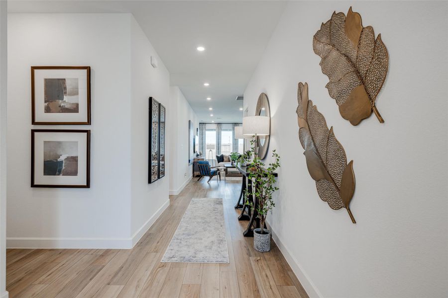 Furnished interior view inside a new home in Anniston, Katy (Image 10).
