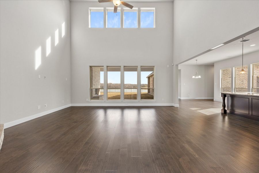 Representative unfurnished interior of a home built from the Riverdale by Windsor Homes in Ridge Pointe Estates, McLendon-Chisholm (Image 22).