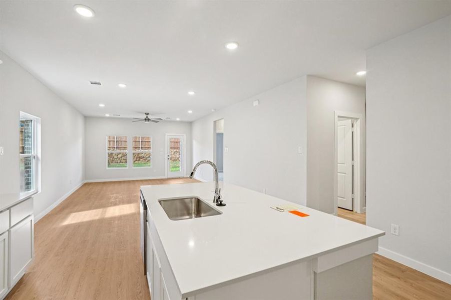 Furnished interior view inside a new home in Lone Oak, Alvarado (Image 6). Furnished interior view inside a new home in Lone Oak, Alvarado (Image 6).