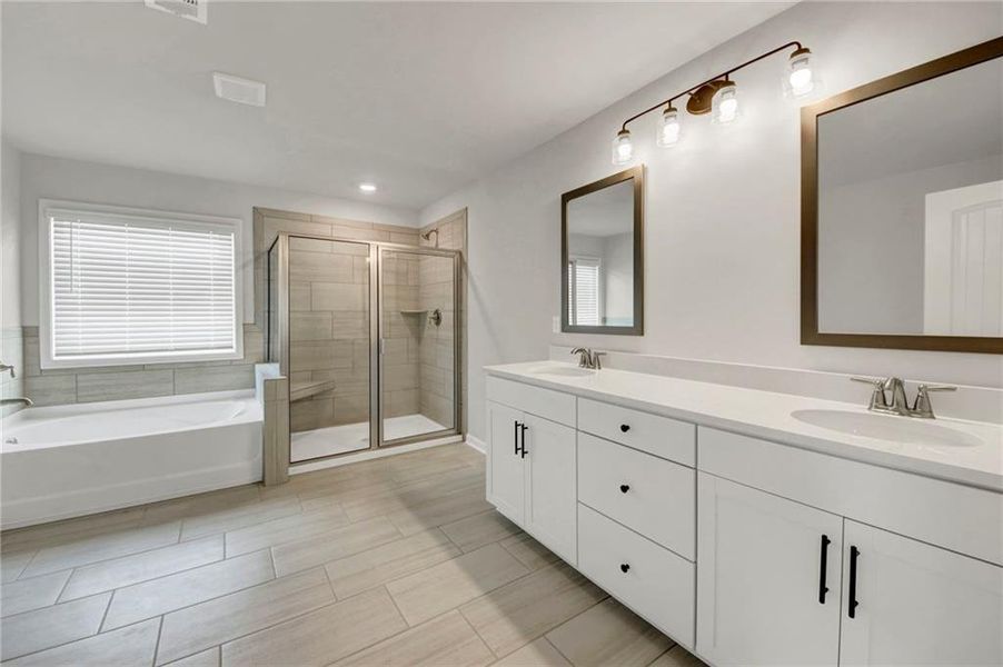 Furnished interior view inside a new home in Butner Estates, College Park (Image 13).