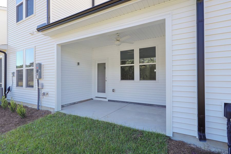 Exterior details and patio area of a home in Bally Castle, Murrells Inlet (Image 22). Exterior details and patio area of a home in Bally Castle, Murrells Inlet (Image 22).