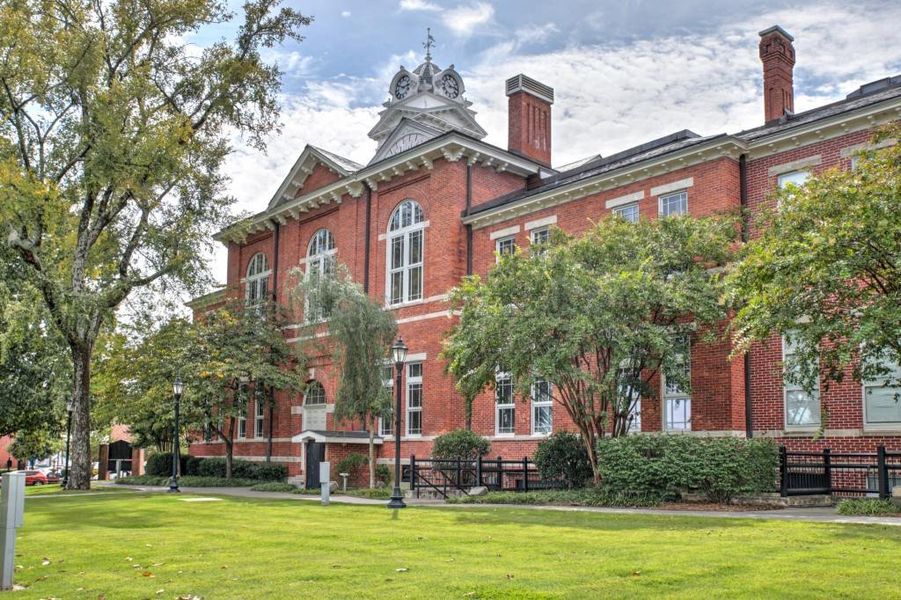 Front exterior of a new home in , Lawrenceville, GA, highlighting curb appeal (Image 30).