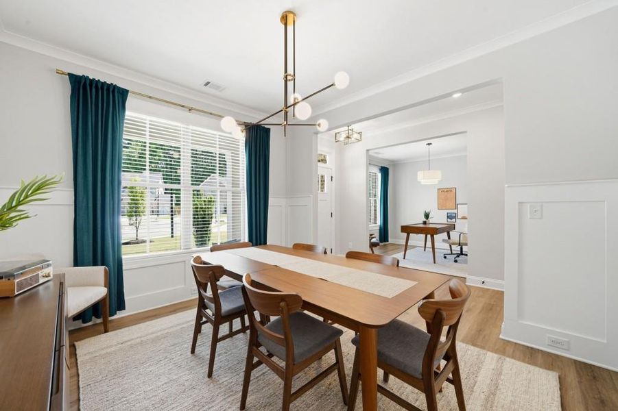 Furnished interior view inside a new home in , Tucker (Image 34).