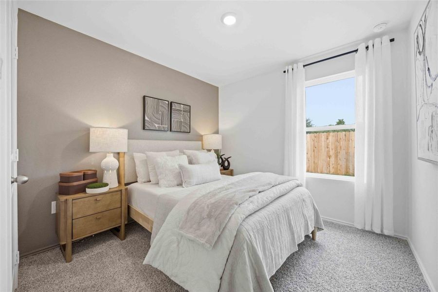 Furnished interior view inside a new home in Pineapple Square, Houston (Image 12). Furnished interior view inside a new home in Pineapple Square, Houston (Image 12).