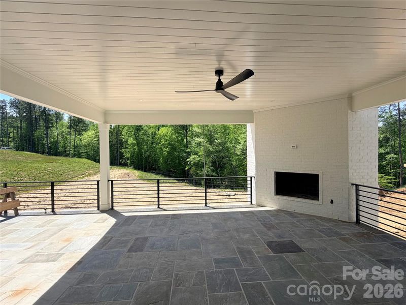 Exterior details and patio area of a home in , Davidson (Image 19).