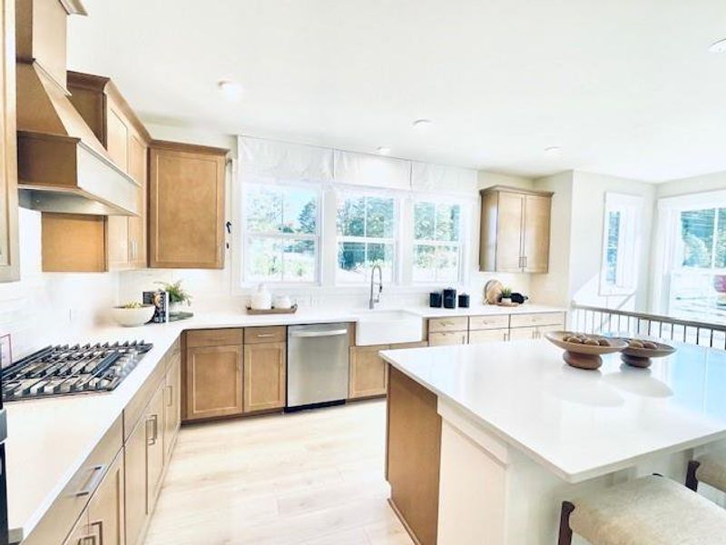 Furnished interior view inside a new home in Towne Village at Suwanee Dam, Sugar Hill (Image 26).