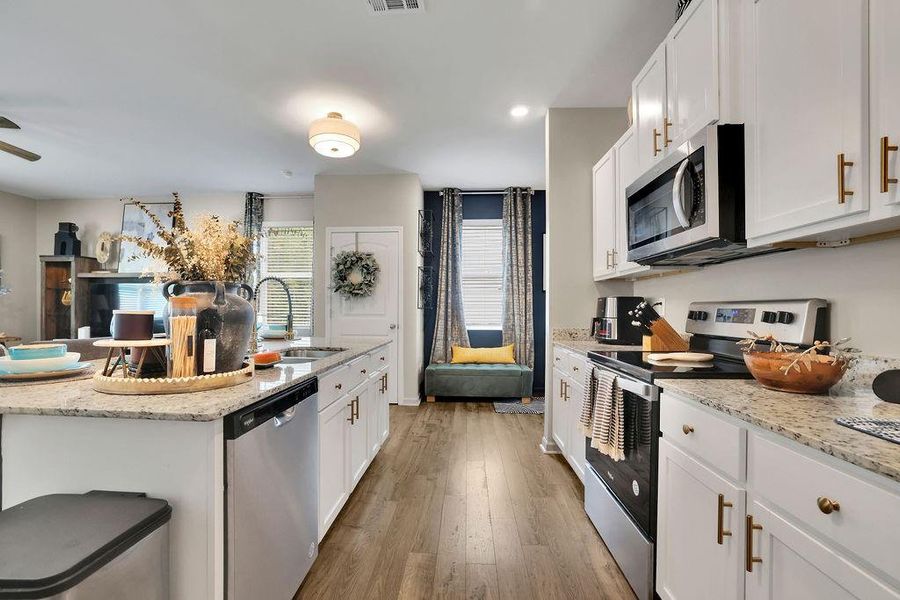 Furnished interior view inside a new home in , Dawsonville (Image 16).